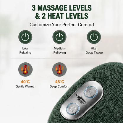 Coussin de massage Shiatsu – sur la nuque