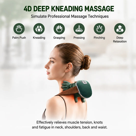 Coussin de massage Shiatsu – vue détaillée