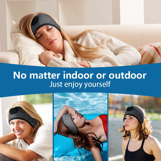 Bandeau de sommeil Bluetooth – porté sur le côté