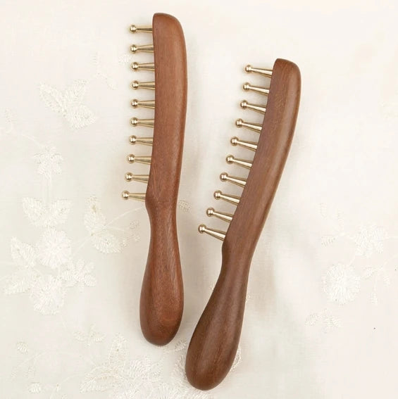 Peigne de massage crânien – détails