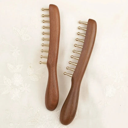 Peigne de massage crânien – détails