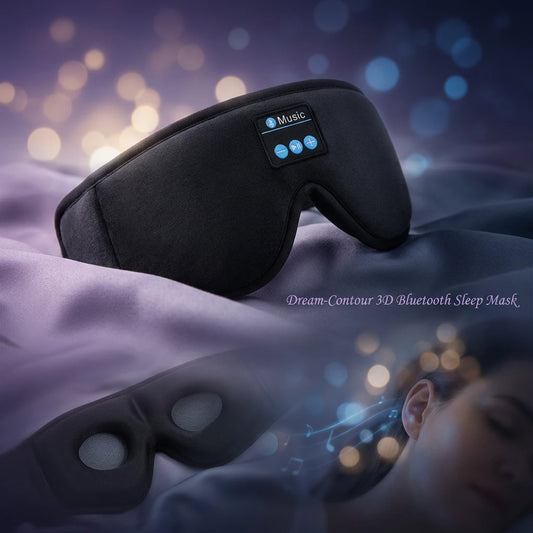 Masque de sommeil 3D Bluetooth – vue détaillée