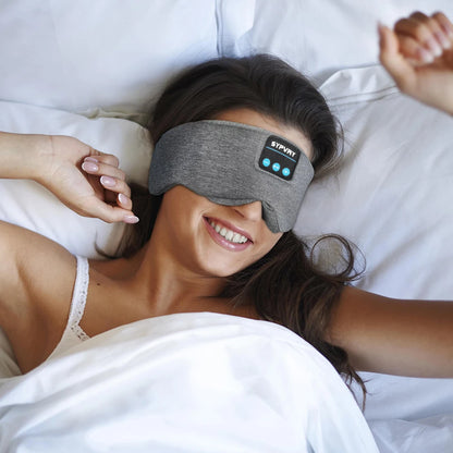 Masque de sommeil Bluetooth en coton – réglable