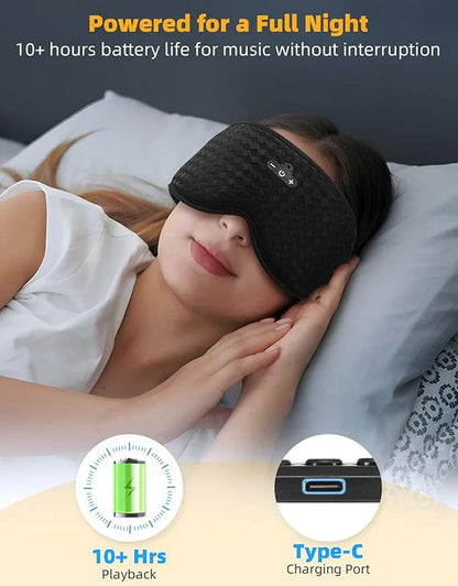 Masque de sommeil 3D avec micro – coloris