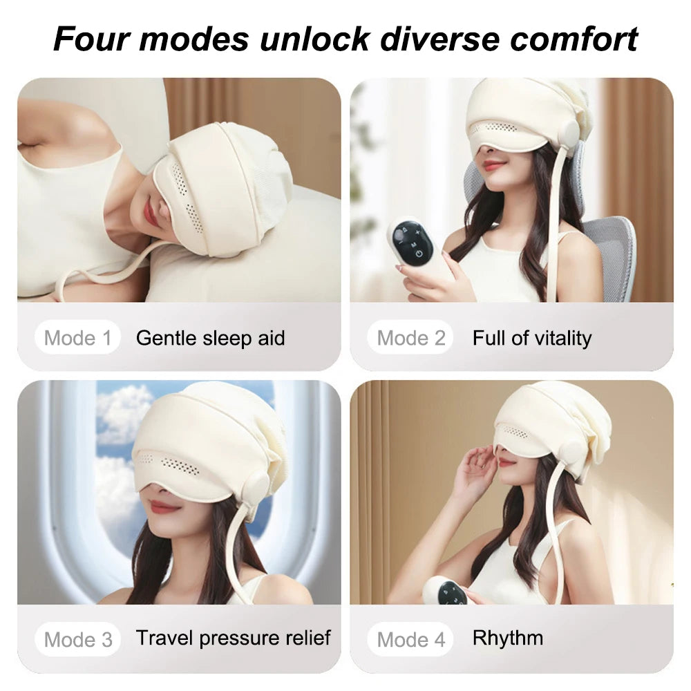 Masque de massage yeux et tête – modes