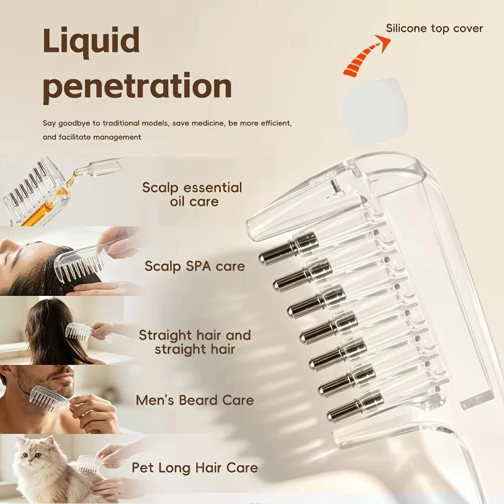 Applicateur de sérum – en situation