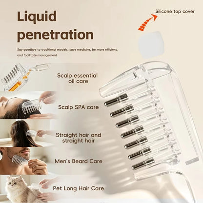 Applicateur de sérum – en situation